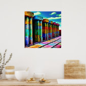 Poster Pierres psychédéliques (Cuisine)