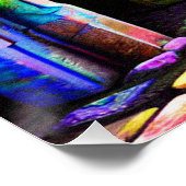 Poster Pierres psychédéliques (Coin)