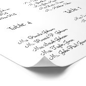 Poster Pierres roses Peonies Mariage Sièges Graphique 17 (Coin)