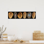 Poster Pierres Shaman (Cuisine)