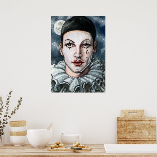 Poster Pierrot (Cuisine)