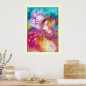 Poster Pierrot et Arlecchina (Cuisine)