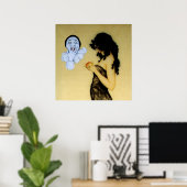 Poster « Pierrot et la Tentation » de (Bureau à domicile)