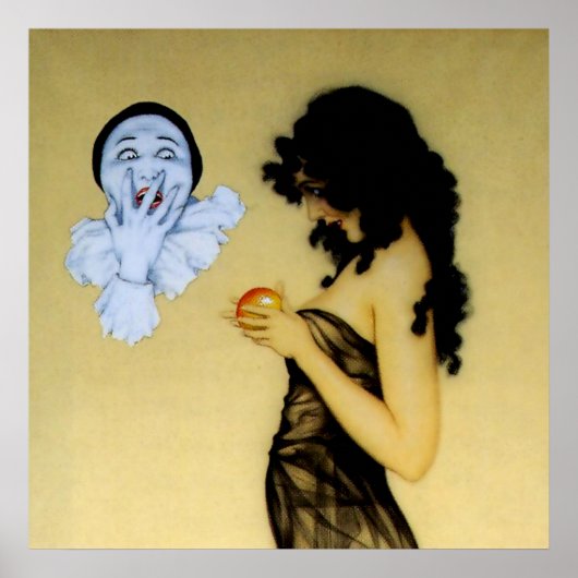 Poster « Pierrot et la Tentation » de (Devant)