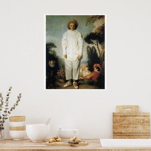 Poster Pierrot : Gilles (Cuisine)