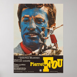 Poster Pierrot Le Fou