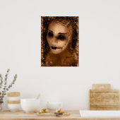 Poster Pierrot tombé (Cuisine)