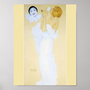 Poster Pierrot's Dream by Raphael Kirchner