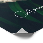 Poster Pies blanches (Coin)