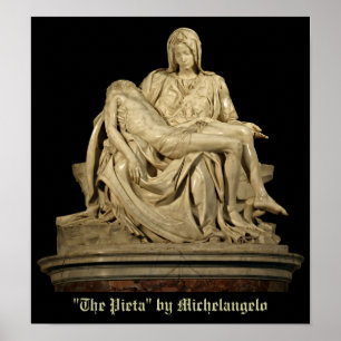 Poster Pieta de Michel-Ange
