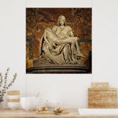 Poster Pieta de Michelangelo (Cuisine)