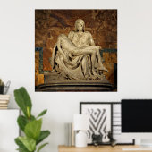 Poster Pieta de Michelangelo (Bureau à domicile)