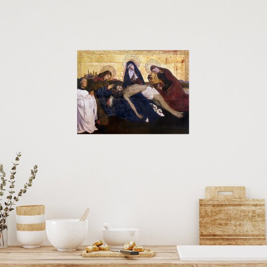 Poster Pietà de Villeneuve-lès-Avignon (Cuisine)