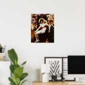 Poster Pieta Jesus Crucifixion Lamentation Vierge Marie (Bureau à domicile)
