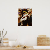 Poster Pieta Jesus Crucifixion Lamentation Vierge Marie (Cuisine)