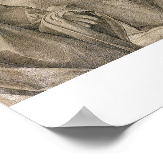 Poster Pieta, le Christ mort (Coin)