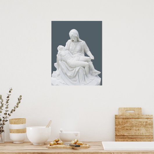 Poster Pieta sculptée (Cuisine)