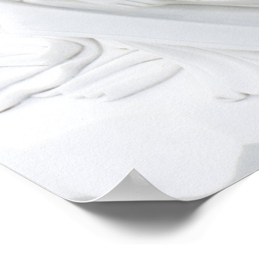 Poster Pieta sculptée (Coin)