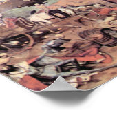 Poster Pieter Bruegel-Triomphe de la mort (Coin)