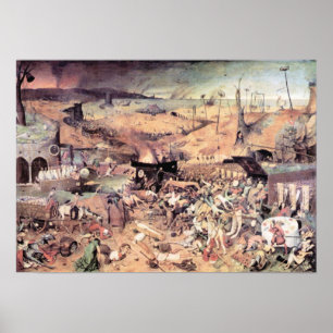 Poster Pieter Bruegel-Triumph de la mort