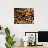 Poster Pieter Brueghel el Viejo el triunfo de la muerte (Bureau à domicile)