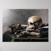 Poster Pieter Claesz, vie morte (Devant)