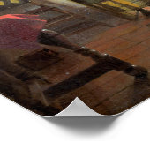 Poster Pieter de Hooch La Chambre (Coin)