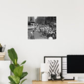 Poster Piétons (Bureau à domicile)