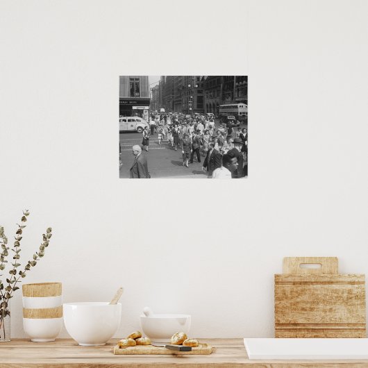 Poster Piétons (Cuisine)