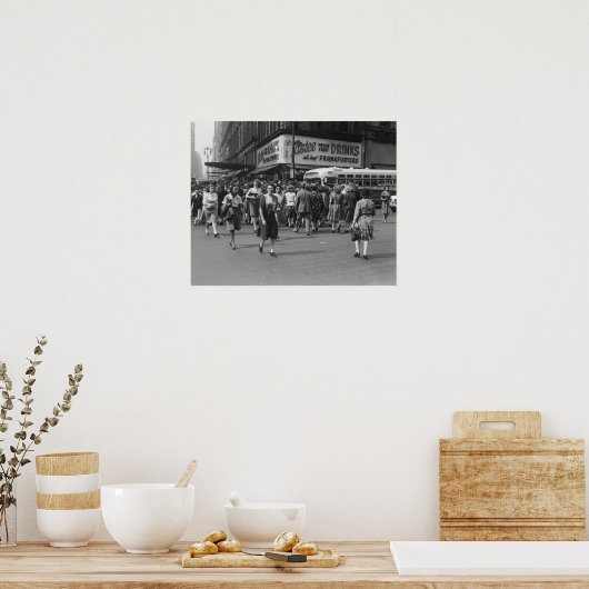 Poster Piétons 2 (Cuisine)