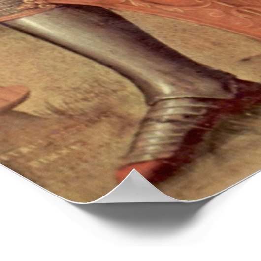 Poster Pietro Perugino - Archange Michael (Coin)