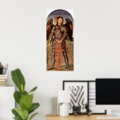 Poster Pietro Perugino - Archange Michael (Bureau à domicile)