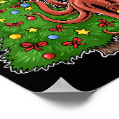 Poster Pieuvre de Noël (Coin)