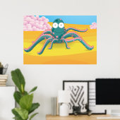 Poster pieuvres (Bureau à domicile)