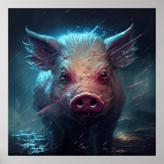 Poster pig (Devant)