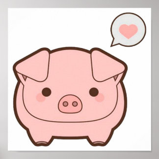 POSTER PIG