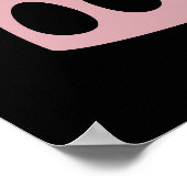 Poster Pig-loo Drôle de Pun Igloo Fond Sombre (Coin)