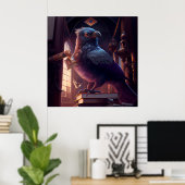 Poster Pigeon (Bureau à domicile)