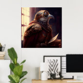 Poster Pigeon (Thuiskantoor)