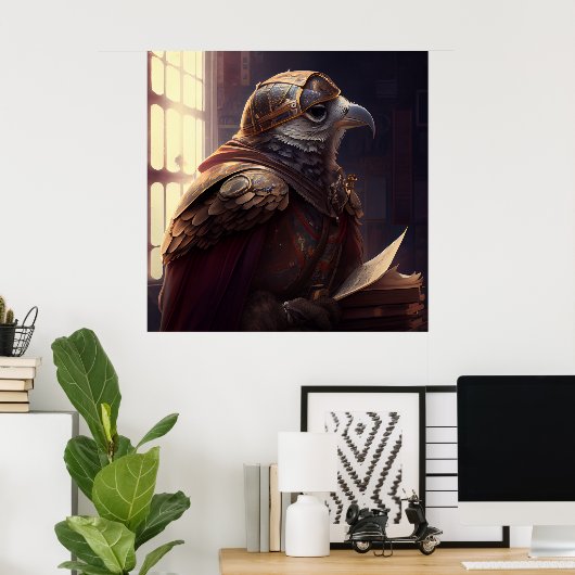 Poster Pigeon (Bureau à domicile)