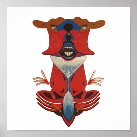 Poster pigeon (Devant)