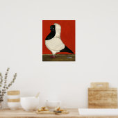 Poster Pigeon noir (Cuisine)
