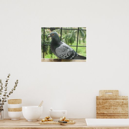 Poster Pigeon Parfait (Cuisine)