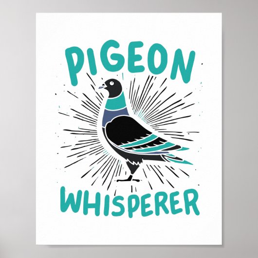 Poster Pigeon Whisperer (Devant)