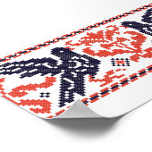 Poster Pigeons en couple (Coin)