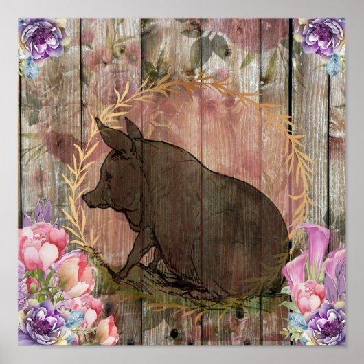 Poster Piggy (Devant)