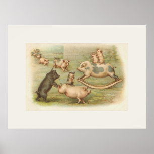 Poster Piggy Back Rides