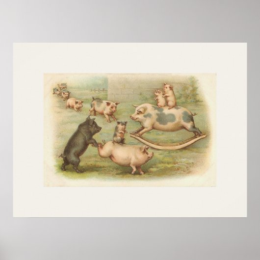 Poster Piggy Back Rides (Devant)