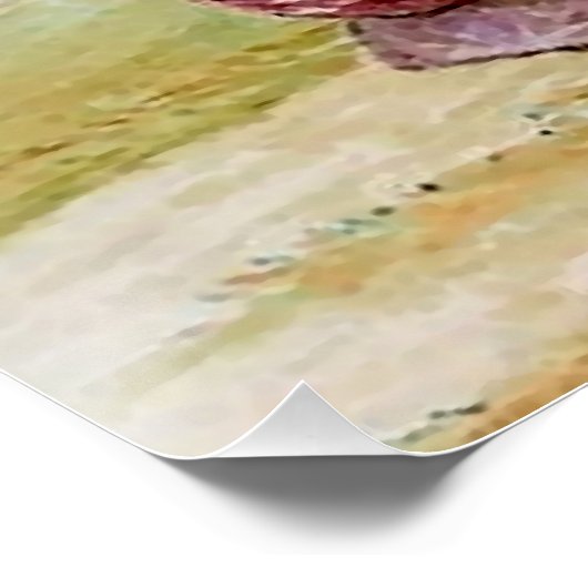 Poster Pigling Bland allant au marché par Beatrix Potter (Coin)