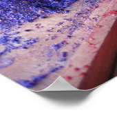 Poster Pigments indiens (Coin)